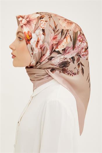 Armine İpek Eşarp 2023 Yaz 8952-11 Twill