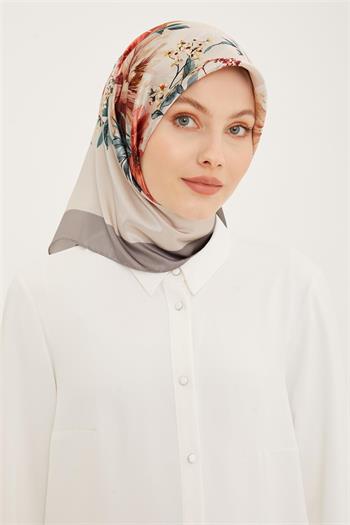 Armine İpek Eşarp 2023 Yaz 8952-31 Twill