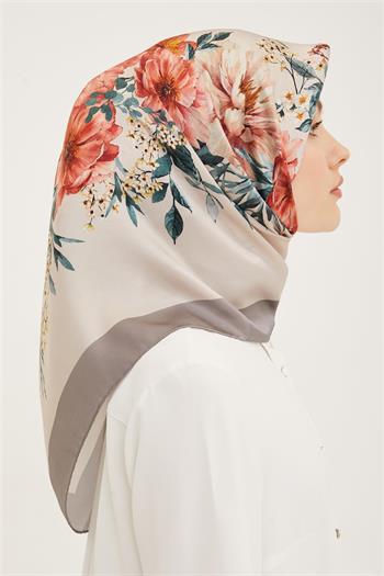 Armine İpek Eşarp 2023 Yaz 8952-31 Twill
