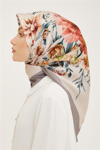Armine İpek Eşarp 2023 Yaz 8952-31 Twill