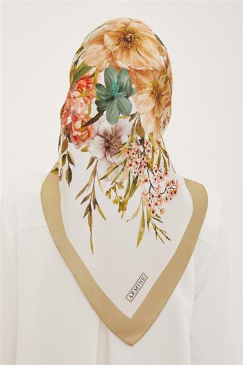 Armine İpek Eşarp 2023 Yaz 8952-35 Twill