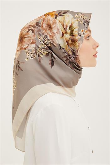 Armine İpek Eşarp 2023 Yaz 8952-37 Twill