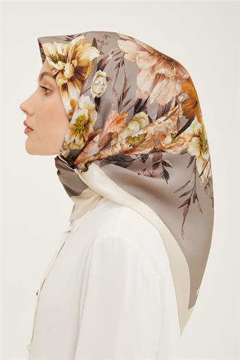 Armine İpek Eşarp 2023 Yaz 8952-37 Twill