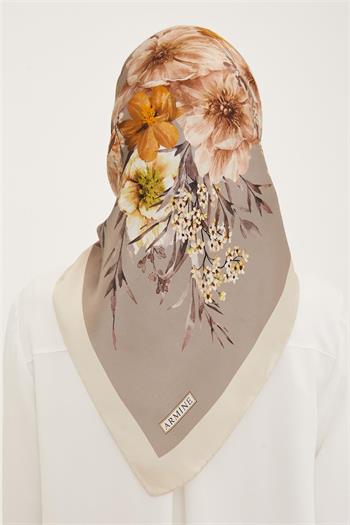 Armine İpek Eşarp 2023 Yaz 8952-37 Twill