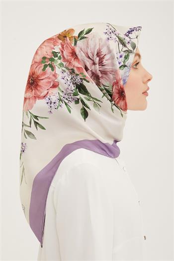 Armine İpek Eşarp 2023 Yaz 8952-38 Twill