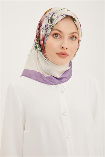 Armine İpek Eşarp 2023 Yaz 8952-38 Twill