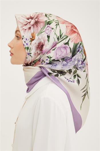 Armine İpek Eşarp 2023 Yaz 8952-38 Twill