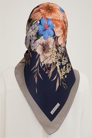Armine İpek Eşarp 2023 Yaz 8952-50 Twill