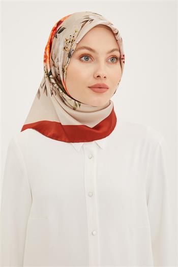 Armine İpek Eşarp 2023 Yaz 8952-54 Twill