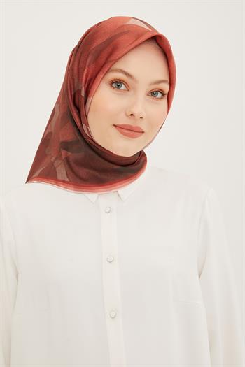 Armine İpek Eşarp 2023 Yaz 8953-33 Twill