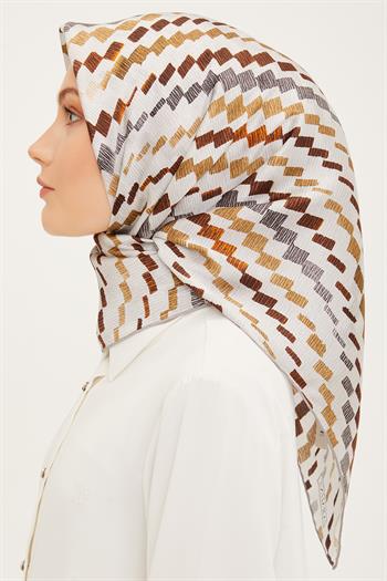 Armine İpek Eşarp 2023 Yaz 8954-32 Twill