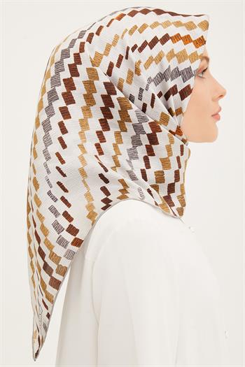 Armine İpek Eşarp 2023 Yaz 8954-32 Twill