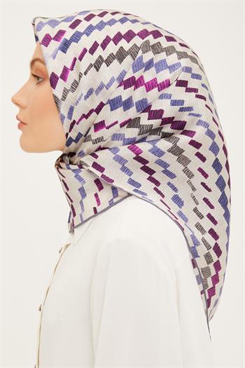 Armine İpek Eşarp 2023 Yaz 8954-35 Twill