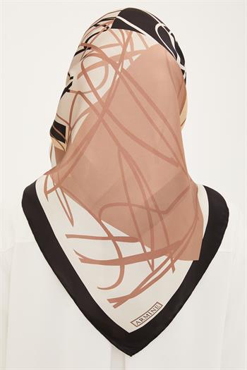 Armine İpek Eşarp 2023 Yaz 8964-01 Twill