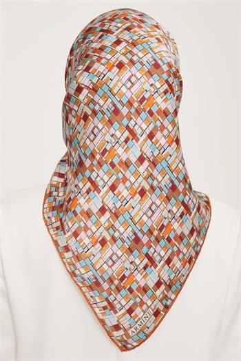 Armine İpek Eşarp 2024 Kış - 9004-07 Twill