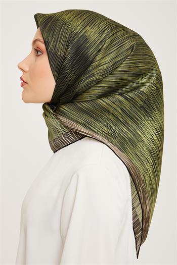 Armine İpek Eşarp 2024 Kış - 9005-35 Twill