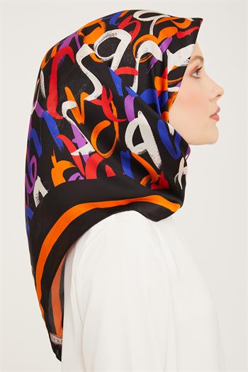 Armine İpek Eşarp 2024 Kış - 9006-02 Twill