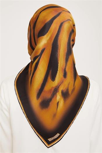 Armine İpek Eşarp 2024 Kış - 9020-09 Dore Twill