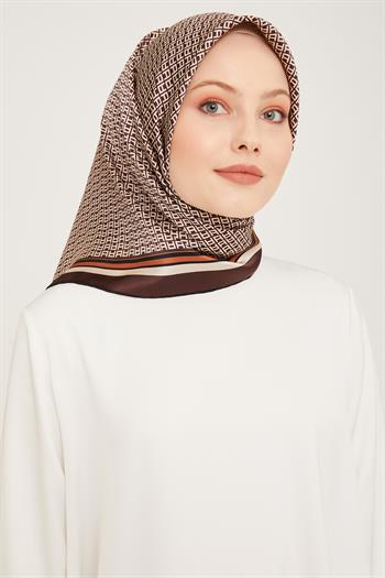 Armine İpek Eşarp 2024 Kış - 9026-31 Twill