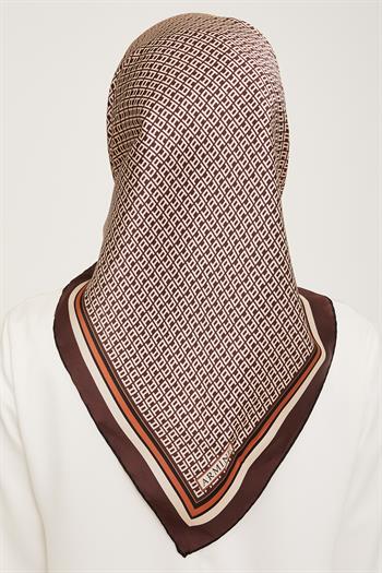 Armine İpek Eşarp 2024 Kış - 9026-31 Twill