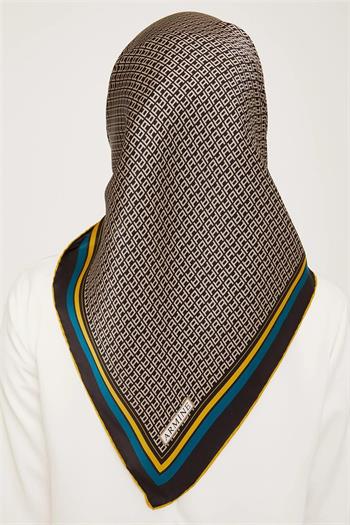 Armine İpek Eşarp 2024 Kış - 9026-57 Twill