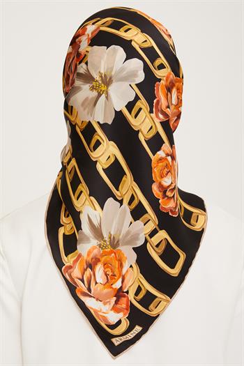 Armine İpek Eşarp 2024 Kış - 9034-02 Twill