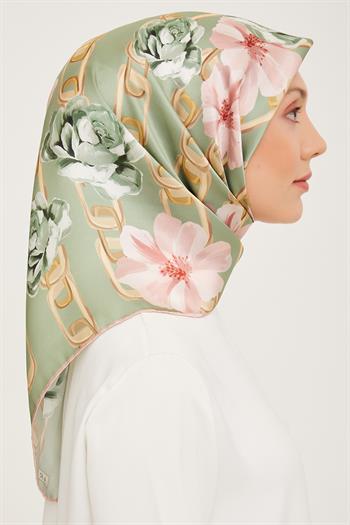 Armine İpek Eşarp 2024 Kış - 9034-08 Twill