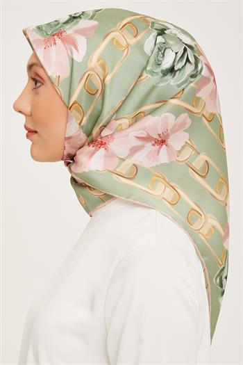 Armine İpek Eşarp 2024 Kış - 9034-08 Twill