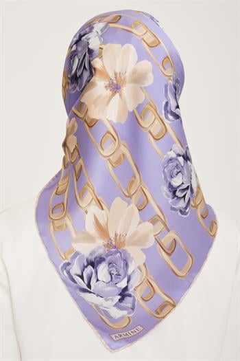 Armine İpek Eşarp 2024 Kış - 9034-11 Twill