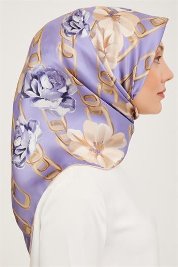 Armine İpek Eşarp 2024 Kış - 9034-11 Twill