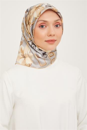 Armine İpek Eşarp 2024 Kış - 9034-19 Twill