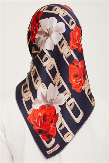 Armine İpek Eşarp 2024 Kış - 9034-57 Twill