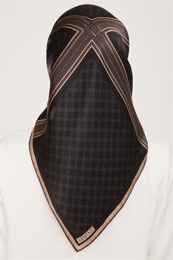 Armine İpek Eşarp 2024 Kış - 9054-01 Twill