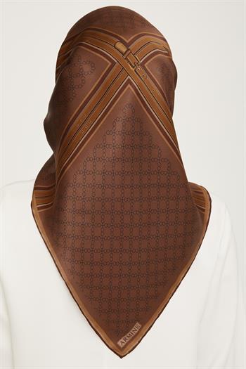 Armine İpek Eşarp 2024 Kış - 9054-04 Twill