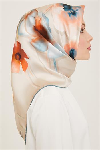 Armine İpek Eşarp 2024 Yaz - 9105-05 Twill
