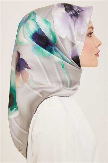 Armine İpek Eşarp 2024 Yaz - 9105-32 Twill