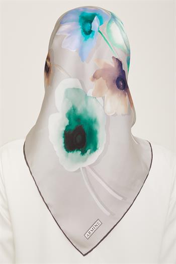 Armine İpek Eşarp 2024 Yaz - 9105-32 Twill