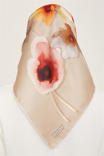 Armine İpek Eşarp 2024 Yaz - 9105-33 Twill