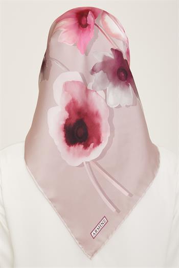 Armine İpek Eşarp 2024 Yaz - 9105-35 Twill
