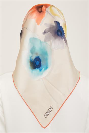 Armine İpek Eşarp 2024 Yaz - 9105-80 Twill