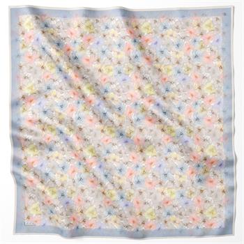 Armine İpek Eşarp 2024 Yaz - 9108-36 Bebe Mavi Twill