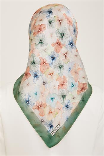 Armine İpek Eşarp 2024 Yaz - 9108-84 Twill