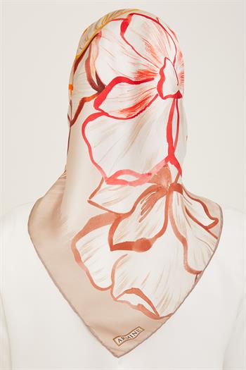 Armine İpek Eşarp 2024 Yaz - 9110-07 Twill