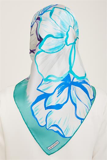 Armine İpek Eşarp 2024 Yaz - 9110-53 Twill