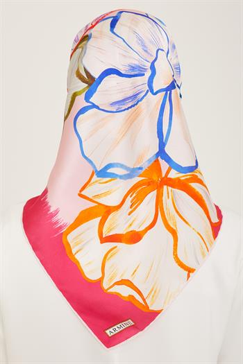 Armine İpek Eşarp 2024 Yaz - 9110-54 Twill