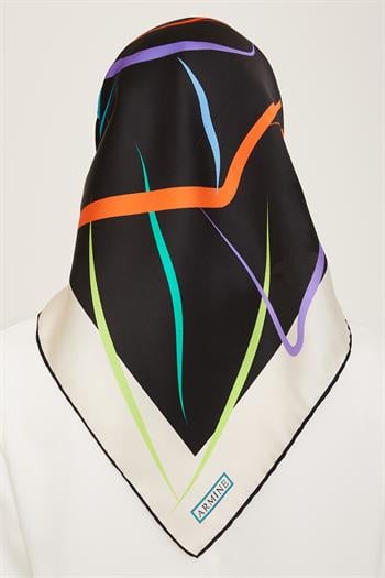 Armine İpek Eşarp 2024 Yaz - 9115-01 Twill