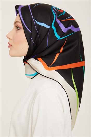 Armine İpek Eşarp 2024 Yaz - 9115-01 Twill