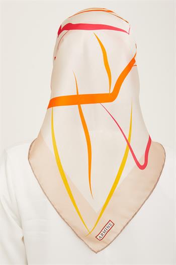 Armine İpek Eşarp 2024 Yaz - 9115-02 Twill