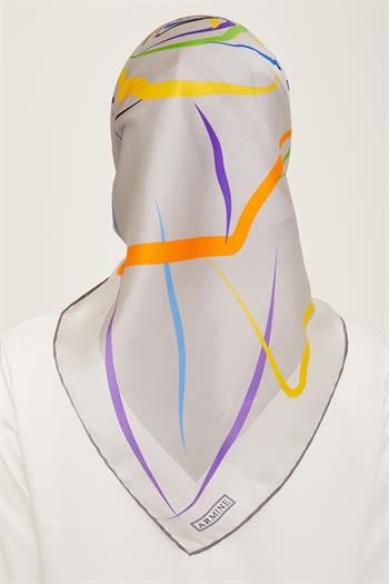 Armine İpek Eşarp 2024 Yaz - 9115-35 Twill