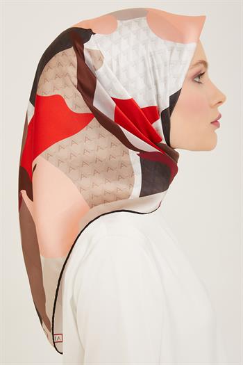 Armine İpek Eşarp 2024 Yaz - 9119-14 Twill